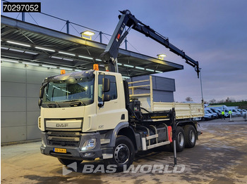 Camión volquete, Camión grúa DAF CF 370 CF 6X4 HIAB 144 BS-3 HIDUO Crane Kran 8m3 Tipper Big-Axle Steelsuspension Euro 6: foto 2 Camión volquete, Camión grúa DAF CF 370 CF 6X4 HIAB 144 BS-3 HIDUO Crane Kran 8m3 Tipper Big-Axle Steelsuspension Euro 6: foto 2