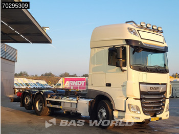 Camión portacontenedore/ Intercambiable DAF XF 450 XF 6X2 NL-Truck Retarder 2xTanks Lift-axle Standairco ACC Euro 6: foto 3 Camión portacontenedore/ Intercambiable DAF XF 450 XF 6X2 NL-Truck Retarder 2xTanks Lift-axle Standairco ACC Euro 6: foto 3