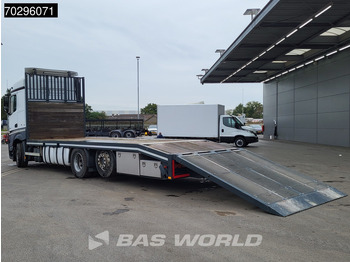 Camión caja abierta Mercedes-Benz Actros 2543 Actros 6X2 NL-Truck Machine transporter oprijwagen Retarder Lift-Axle ACC Euro 6: foto 2