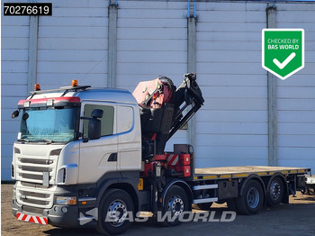 Camión caja abierta SCANIA R 480
