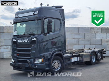 Camión portacontenedore/ Intercambiable SCANIA S 540