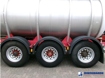 Semirremolque cisterna Crane Fruehauf Chemical tank inox 22.5 m3 / 1 comp: foto 5