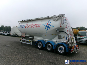 Semirremolque cisterna Feldbinder Powder tank alu 40 m3 / 1 comp + compressor: foto 3