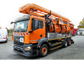 Limpieza de alcantarillado MAN TGS 26.480 6x2 Kroll 13m³ WRG Wasserrückgewinner: foto 3