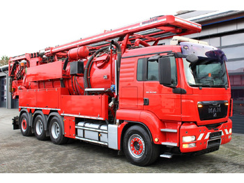 Limpieza de alcantarillado MAN TGS