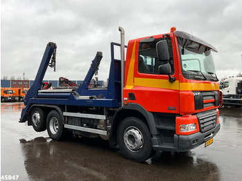 Camión portacontenedor de cadenas DAF FAN 85 CF 410 Hyvalift 18 Ton portaalarmsysteem: foto 3