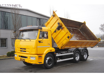 Camión volquete, Camión grúa KAMAZ T2530 E5 6×4 / 3-sided tipper: foto 2