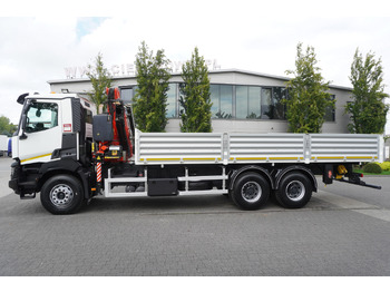 Leasing de RENAULT K380 6×4 / FASSI F175 crane 7.85 t / 120 thousand km! / 2-sided tipper RENAULT K380 6×4 / FASSI F175 crane 7.85 t / 120 thousand km! / 2-sided tipper: foto 5