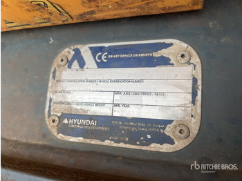 Excavadora de cadenas HYUNDAI