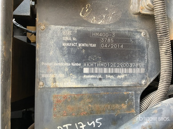 Dúmper articulado KOMATSU HM400