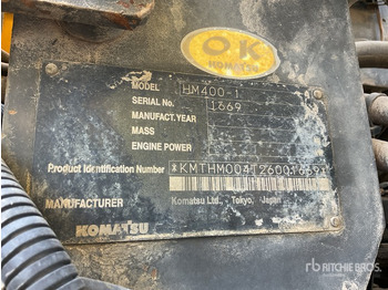 Dúmper articulado KOMATSU HM400
