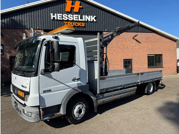 Leasing de Mercedes-Benz Atego 818 Machinery transporter + Hiab Crane 288.360KM NL Truck Mercedes-Benz Atego 818 Machinery transporter + Hiab Crane 288.360KM NL Truck: foto 1
