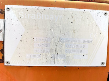 Cisterna de riego asfáltico Strassmayr S-12-1000-G-HHY (3859): foto 4 Cisterna de riego asfáltico Strassmayr S-12-1000-G-HHY (3859): foto 4