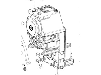 Caja de cambios para Maquinaria de construcción Case 241955A1EX - 241955A1R: foto 2 Caja de cambios para Maquinaria de construcción Case 241955A1EX - 241955A1R: foto 2