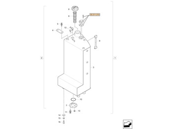 Depósito de combustible CASE