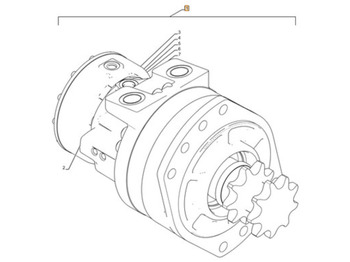 Reductor de giro CASE