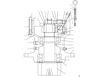 Reductor de giro CASE