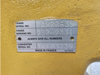 Caja de cambios para Maquinaria de construcción Caterpillar 2372331 - 20R9472: foto 5 Caja de cambios para Maquinaria de construcción Caterpillar 2372331 - 20R9472: foto 5