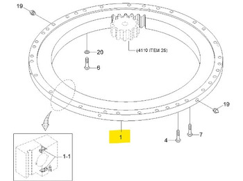 Corona de giro HYUNDAI
