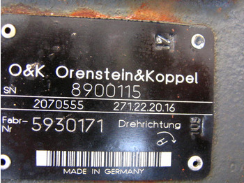 Bomba hidráulica O&K