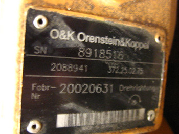 Motor hidráulico O&K