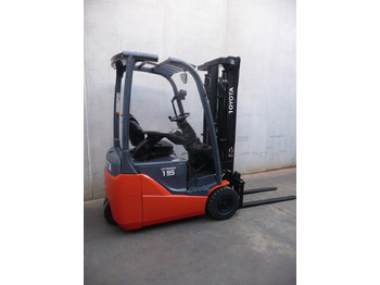 Carretilla elevadora eléctrica Toyota 8FBE15T: foto 2