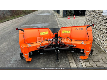Cuchilla quitanieves para Maquinaria agrícola Schneeschild Planierschild hydr PU-2100 3-Punkt: foto 4