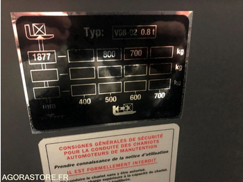 Apilador Gerbeur à plateforme élevable: foto 4