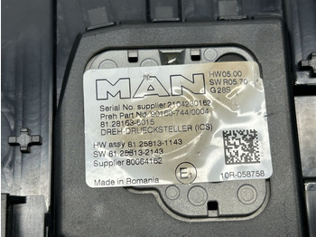 Salpicadero para Camión MAN multimedia switch, control module: foto 3