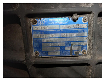 Caja de cambios para Camión ZF 12AS2330TD: foto 5 Caja de cambios para Camión ZF 12AS2330TD: foto 5