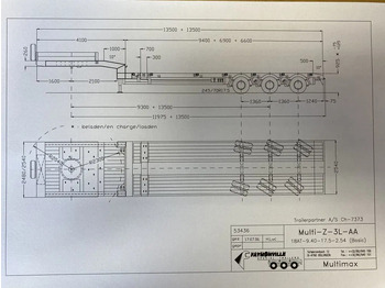 Semirremolque góndola rebajadas Faymonville 3 AXEL STEERING DOUBLE EXTENDABLE BED 9,4+6,9+6,6 METER: foto 3