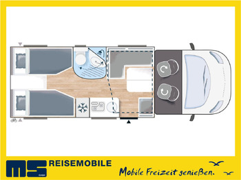 Autocaravana perfilada CHAUSSON