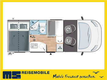 Autocaravana perfilada Chausson S 514 SPORT LINE / - MODELL 2025 - / 165PS-8G: foto 2