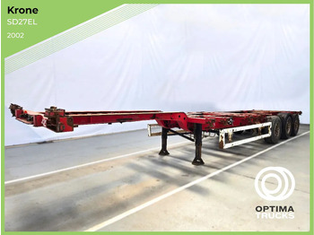 Semirremolque portacontenedore/ Intercambiable KRONE SD