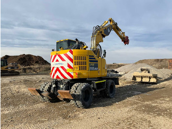 Excavadora de ruedas KOMATSU PW118