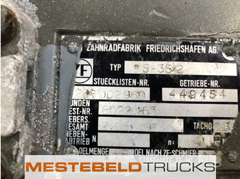 Caja de cambios y piezas para Camión Volvo Versnellingsbak S 5-35 7,65-1,00: foto 5