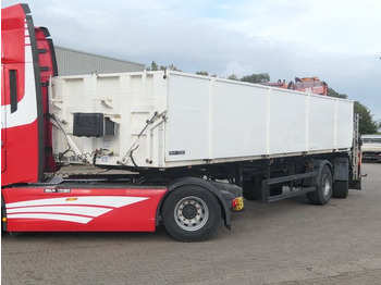 Semirremolque plataforma/ Caja abierta Langendorf SSH 20/25, Kalksandstein, Kran Atlas AK330.2V: foto 2