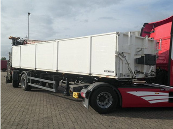 Semirremolque plataforma/ Caja abierta Langendorf SSH 20/25, Kalksandstein, Kran Atlas AK330.2V: foto 4