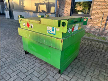 Contenedor marítimo Kiwa IBC Steenbergen 750 liter Dieseltank met Handpomp Milieutank: foto 5