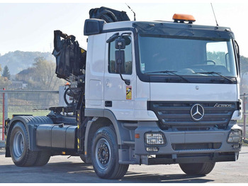 Camión grúa, Cabeza tractora Mercedes-Benz ACTROS 1844 * Sattelzugmaschine *HIAB 330-5/FUNK: foto 3