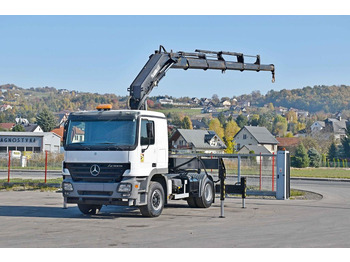 Camión grúa, Cabeza tractora Mercedes-Benz ACTROS 1844 * Sattelzugmaschine *HIAB 330-5/FUNK: foto 2