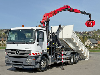 Camión multibasculante Mercedes-Benz ACTROS 2536 * Abrollkipper  + EPSILON Q150Z82: foto 2
