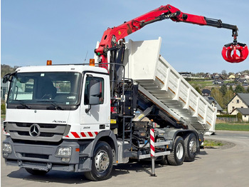Camión multibasculante Mercedes-Benz ACTROS 2536 * Abrollkipper  + EPSILON Q150Z82: foto 4