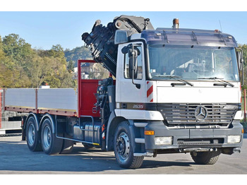 Leasing de Mercedes-Benz ACTROS 2635 Pritsche 6,40m + HIAB 400 E-5 + FUNK  Mercedes-Benz ACTROS 2635 Pritsche 6,40m + HIAB 400 E-5 + FUNK: foto 3 Leasing de Mercedes-Benz ACTROS 2635 Pritsche 6,40m + HIAB 400 E-5 + FUNK  Mercedes-Benz ACTROS 2635 Pritsche 6,40m + HIAB 400 E-5 + FUNK: foto 3