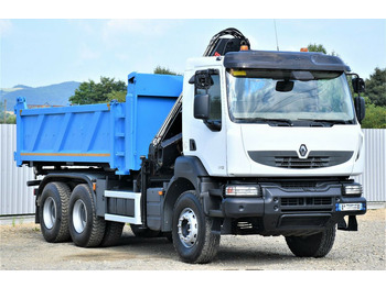 Camión grúa, Camión volquete Renault KERAX 370 DXI* HIAB 122B-3 HIDUO/FUNK * 6x4: foto 4