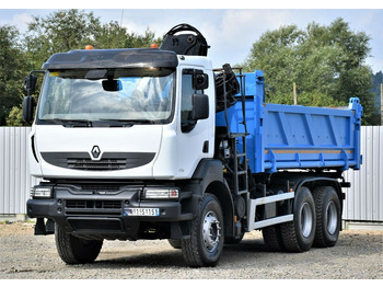 Camión grúa, Camión volquete Renault KERAX 370 DXI* HIAB 122B-3 HIDUO/FUNK * 6x4: foto 5