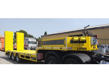 Semirremolque góndola rebajadas para transporte de equipos pesados LIDER 2025  READY IN STOCK 50 TONS CAPACITY LOWBED: foto 5