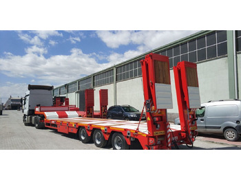 Semirremolque góndola rebajadas para transporte de equipos pesados LIDER 2025  READY IN STOCK 50 TONS CAPACITY LOWBED: foto 3