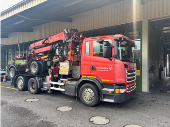 Camión forestal SCANIA G 490