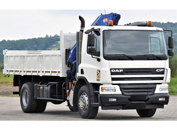 Camión volquete, Camión grúa DAF CF 75.310: foto 3
